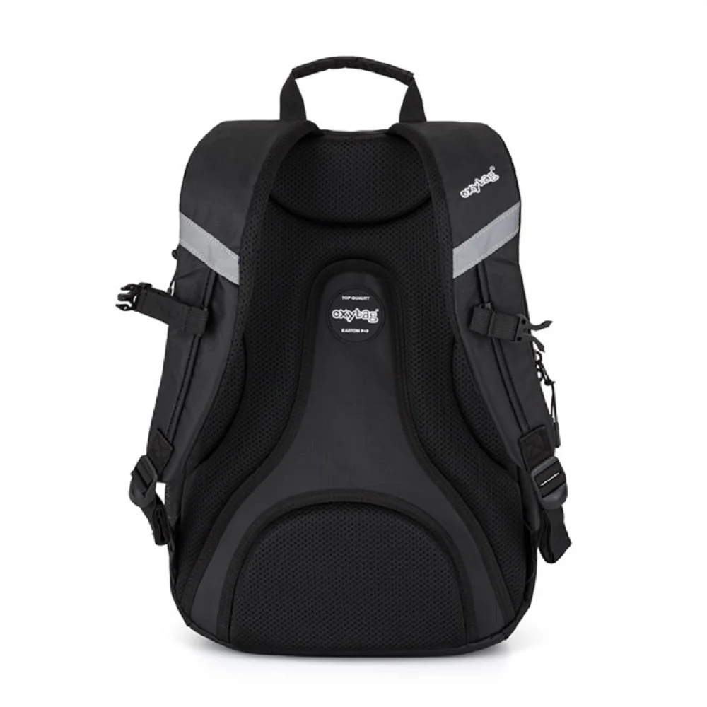 Oxybag OXY SPORT - set 2 ks: studentský batoh Black, penál