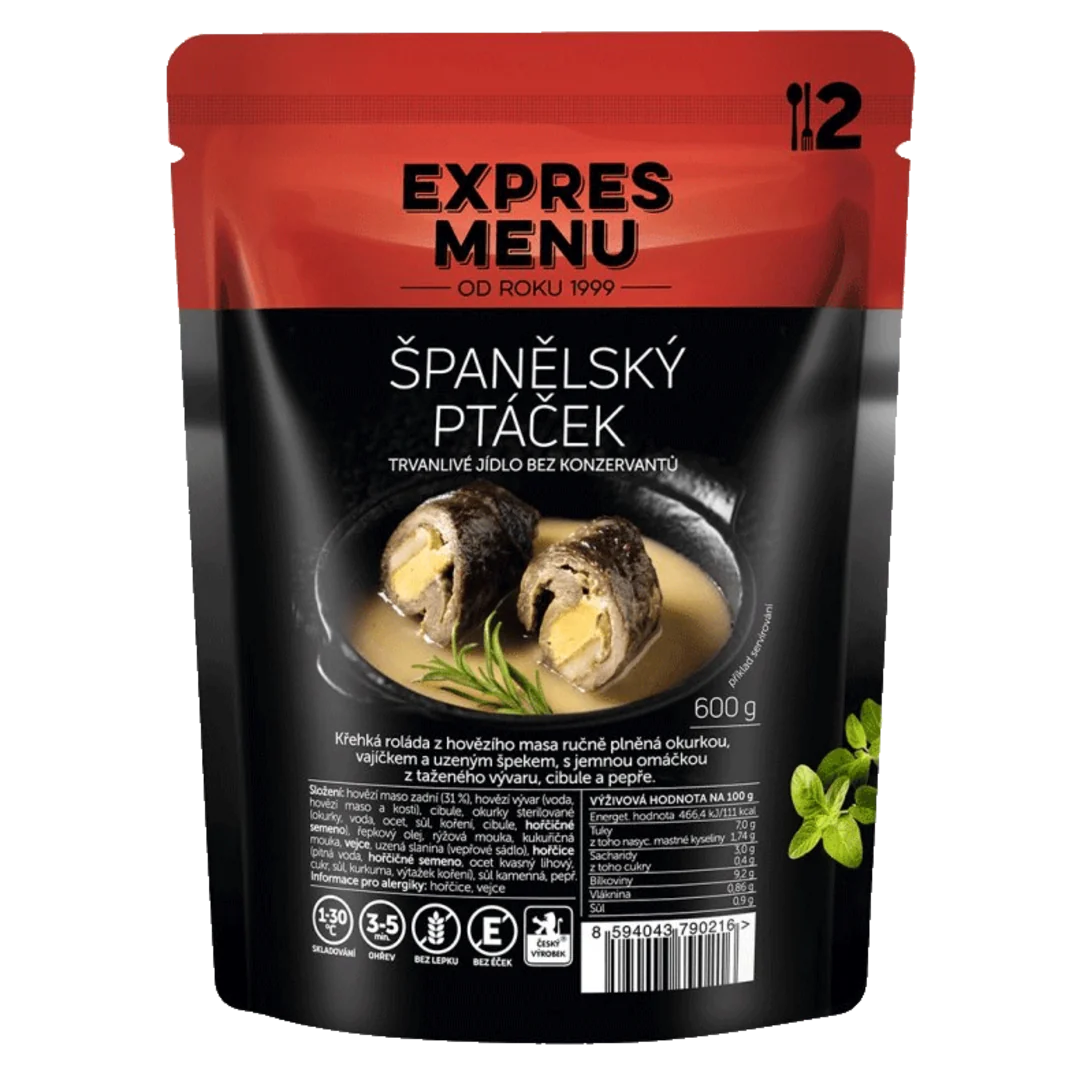 EXPRES MENU Španělský ptáček 600 g (1 porce)