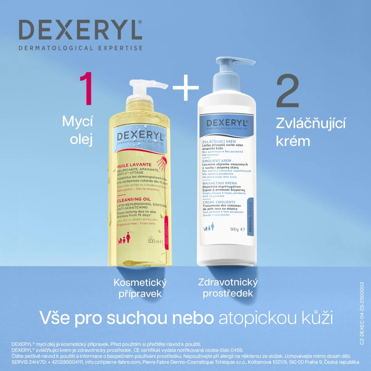 Dexeryl krém 500 g