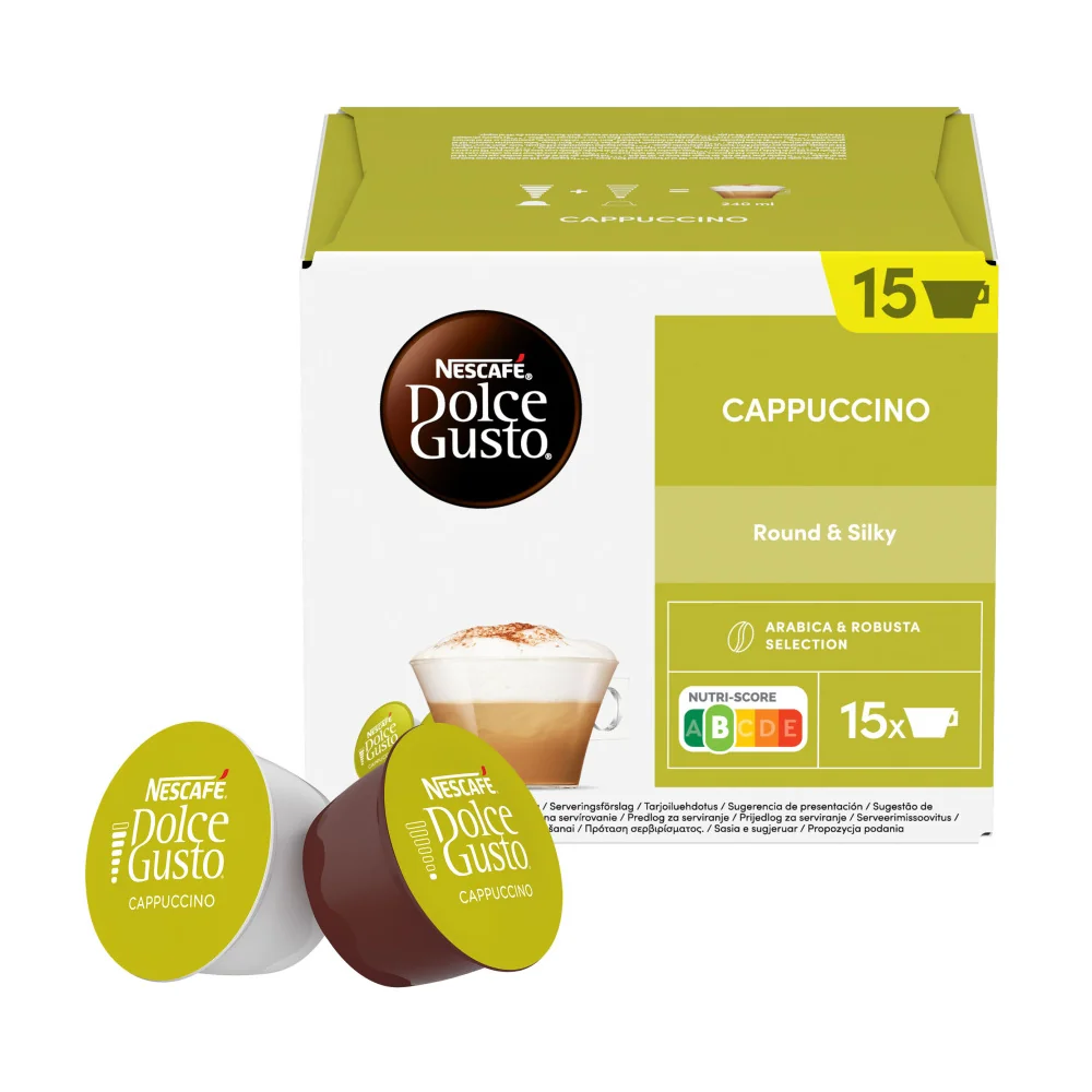 Nescafé Dolce Gusto Cappuccino kávové kapsle 30 ks