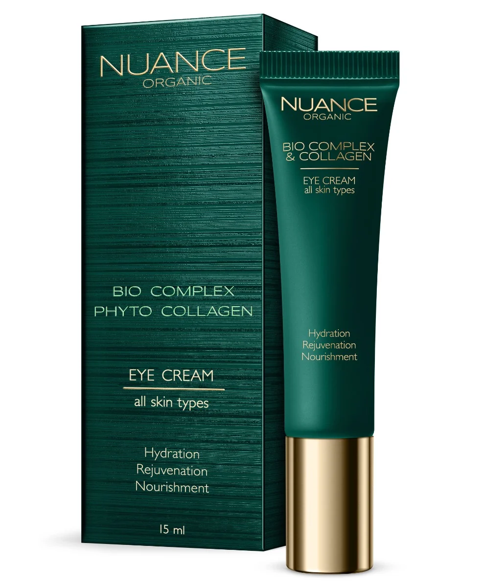NUANCE Organic Oční krém pro všechny typy pleti 15 ml