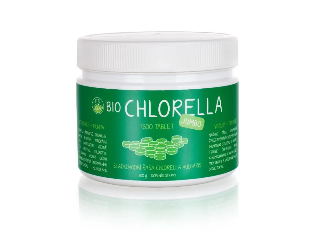 ES BIO Chlorella JUMBO 300 g 1500 tablet