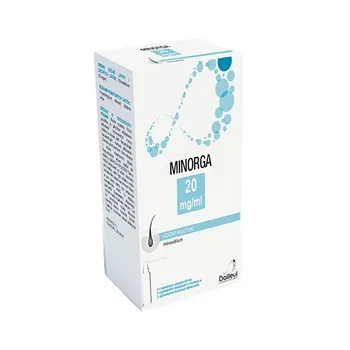 Minorga 20 mg/ml kožní roztok 3x60 ml
