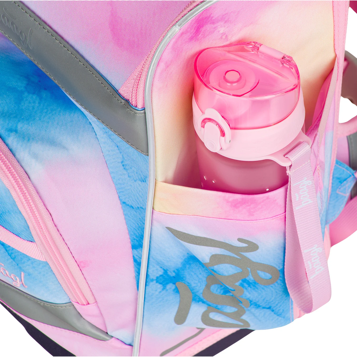 Baagl Školní aktovka Zippy plus Rainbow Unicorn