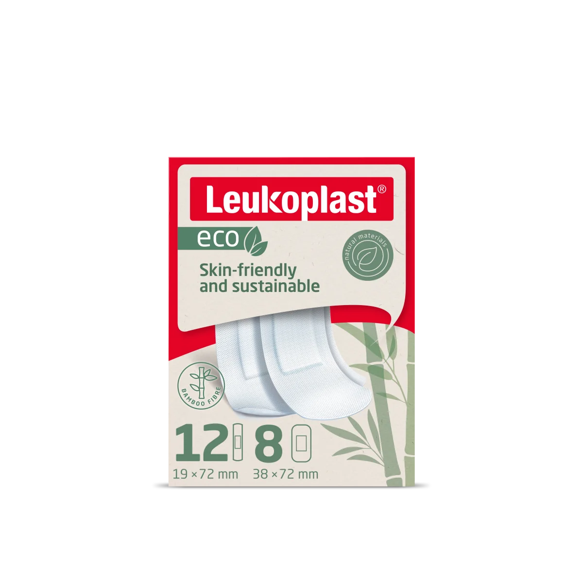 Leukoplast Eco Náplasti 2 velikosti 20 ks