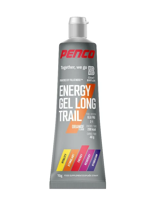 Penco Energy gel Long Trail pomeranč tuba 70 g
