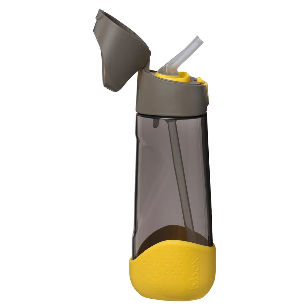 B.BOX Lahev na pití s brčkem 600 ml - Batman