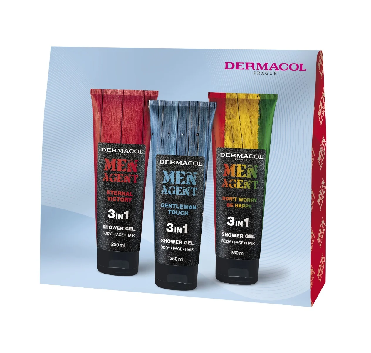 Dermacol Men Agent Dárková sada Gentleman Touch 3 ks
