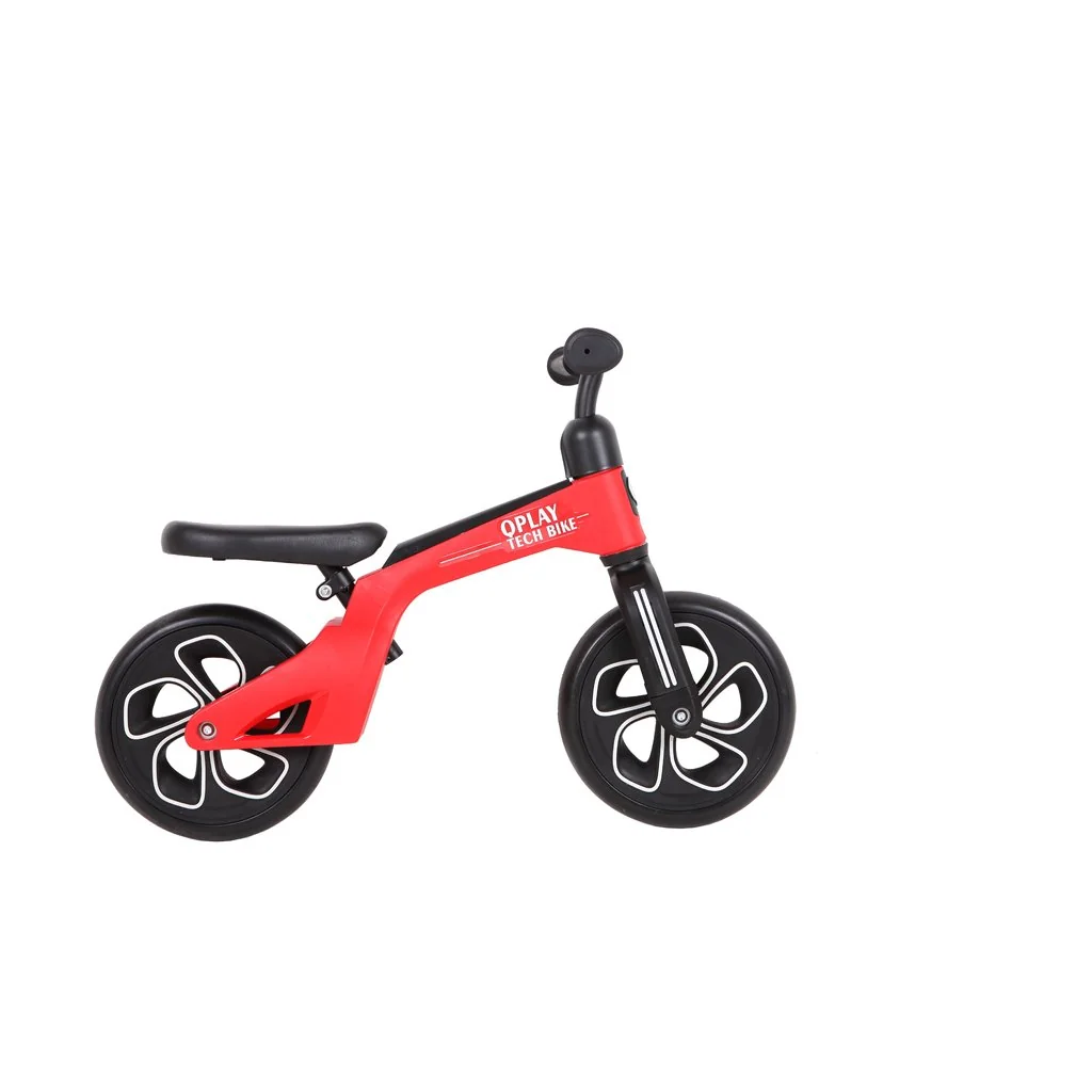 QPlay Odrážedlo Tech Red, věk 2 - 4 roky, do 30 kg