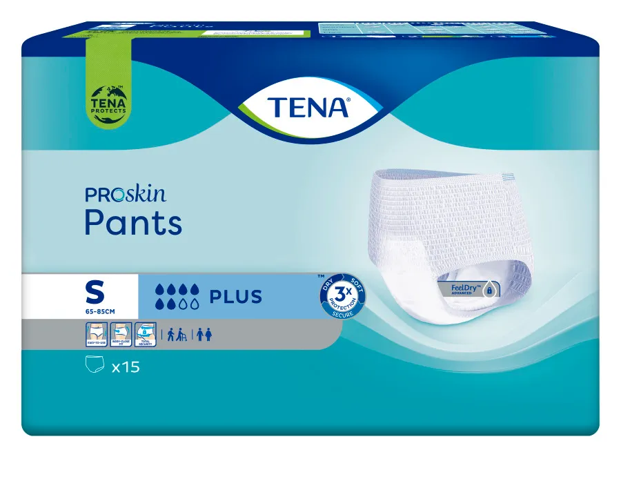 Tena Pants Plus S inkontinenční kalhotky 15 ks