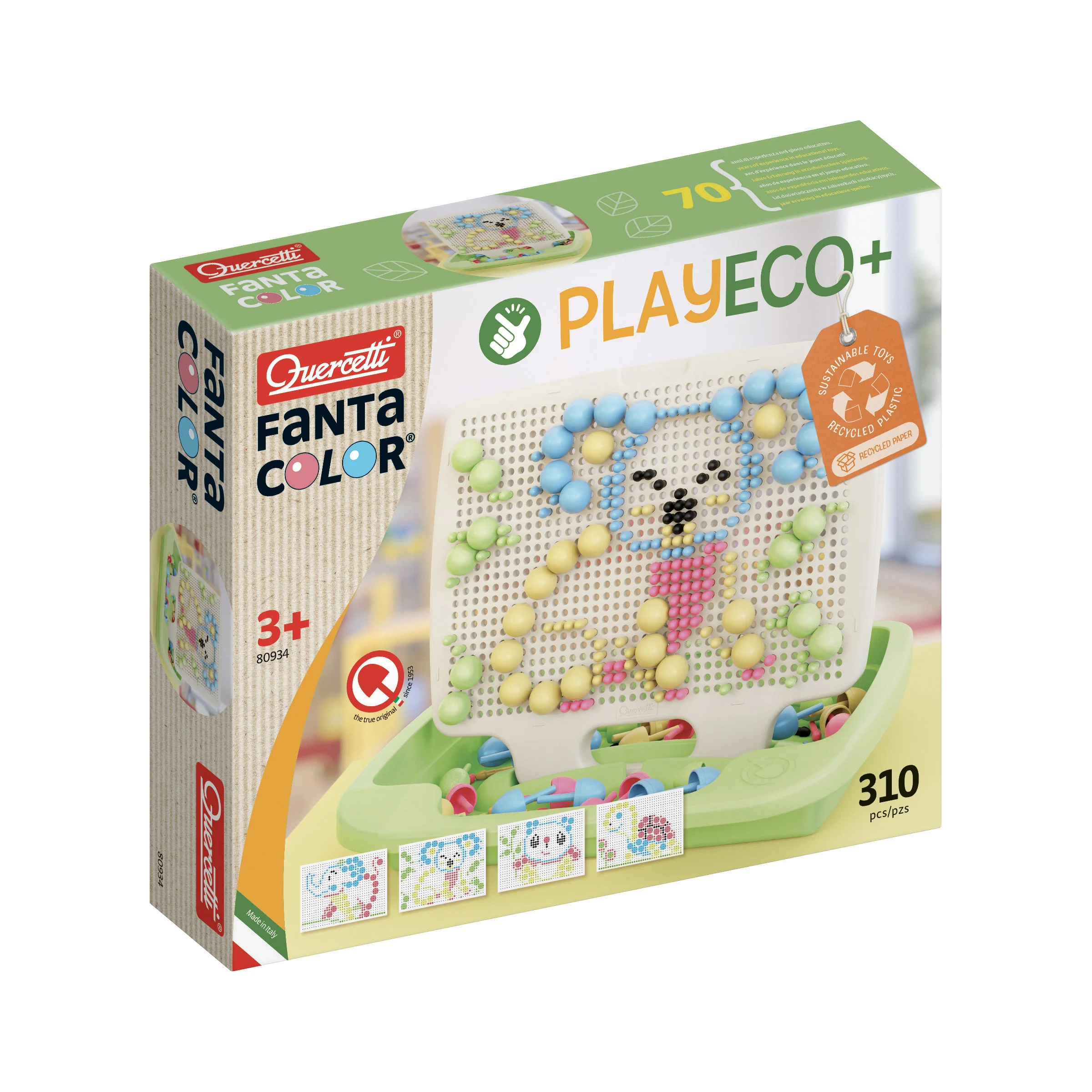 Quercetti PlayEco - Mozaika Fantacolor