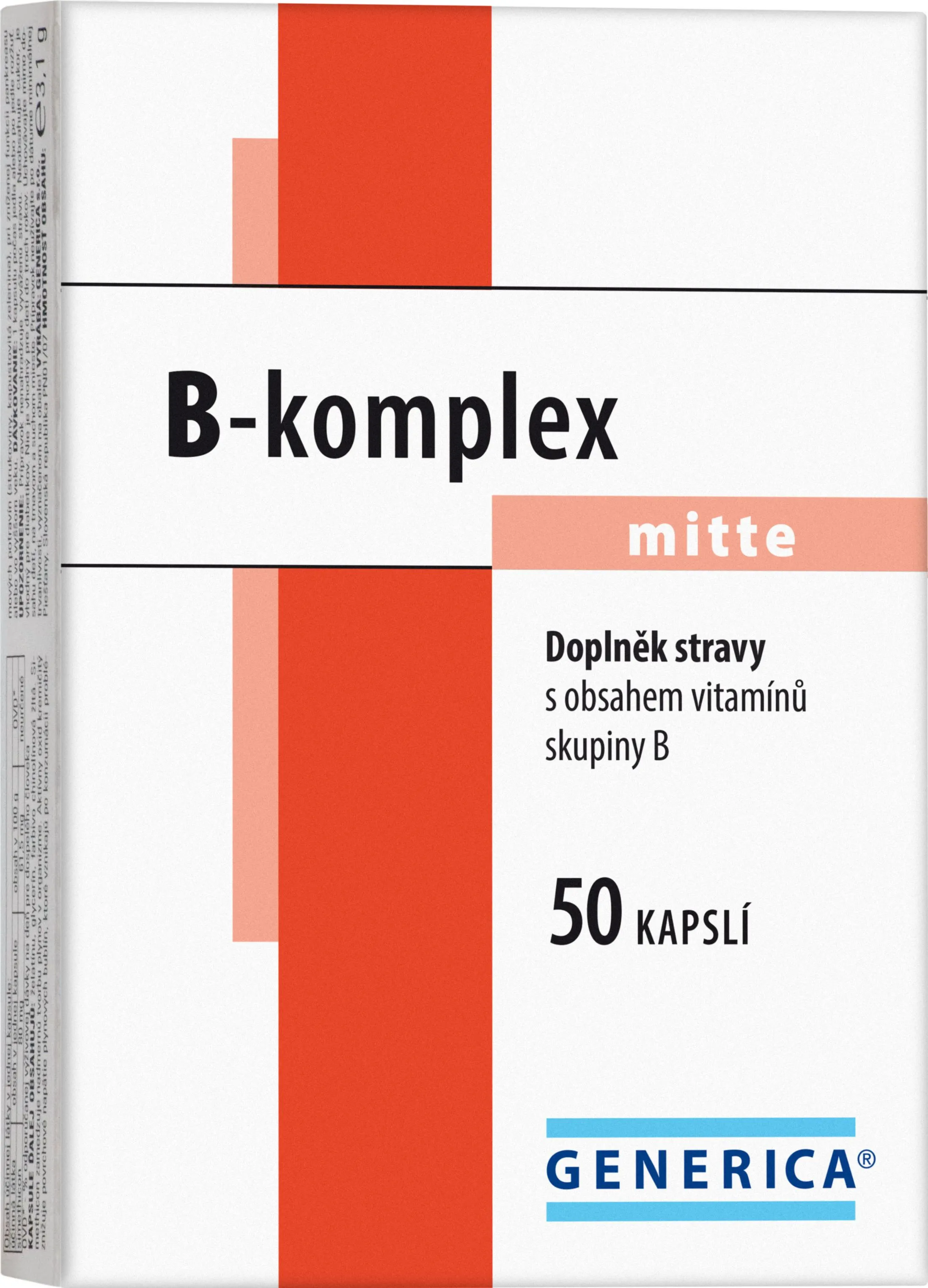 B-komplex mitte Generica cps.50