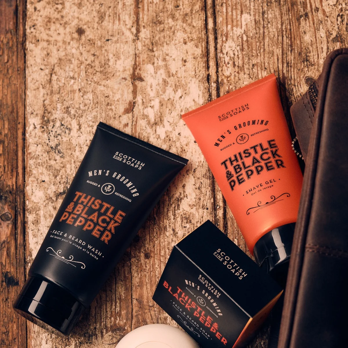 Scottish Fine Soaps Mycí gel na pleť a vousy 75 ml
