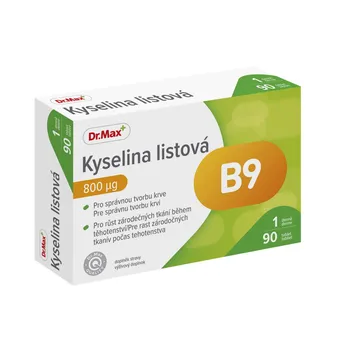 Dr.Max Kyselina listová 800 µg 90 tablet