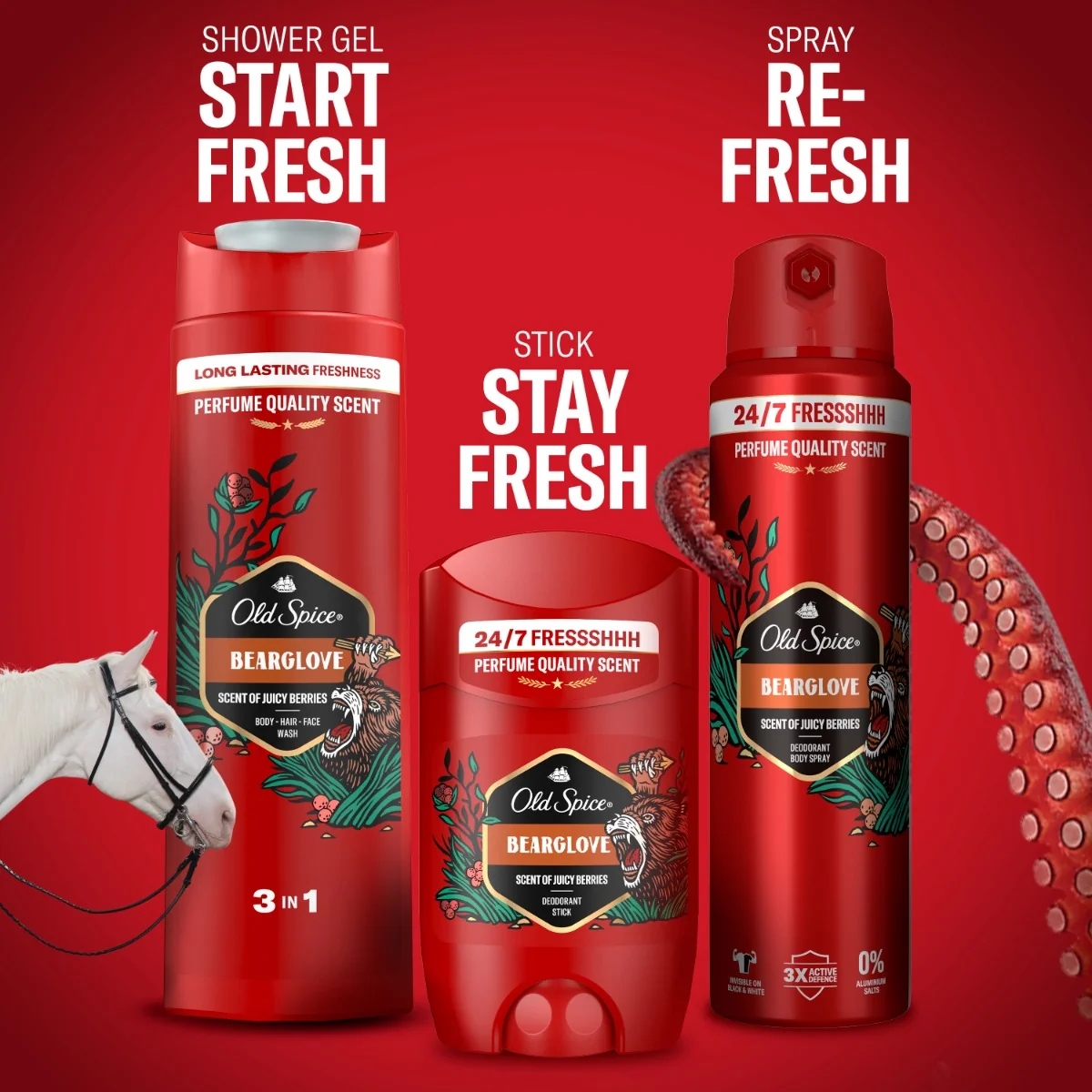 Old Spice Bearglove Pánský deodorant ve spreji 200 ml