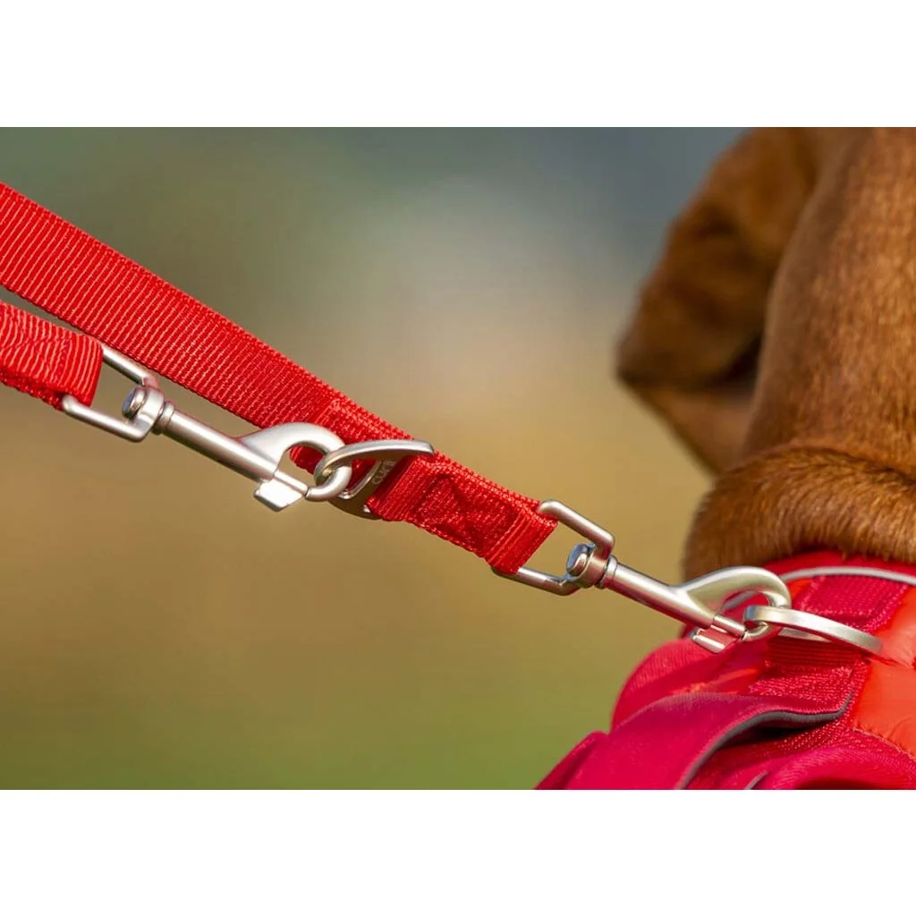 Curli Nastavitelné vodítko pro psy Nylon Red L 200x2 cm