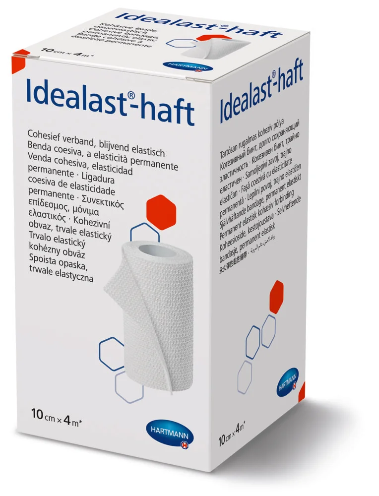 Hartmann Idealast-haft 10 cm x 4 m obinadlo elastické bílé