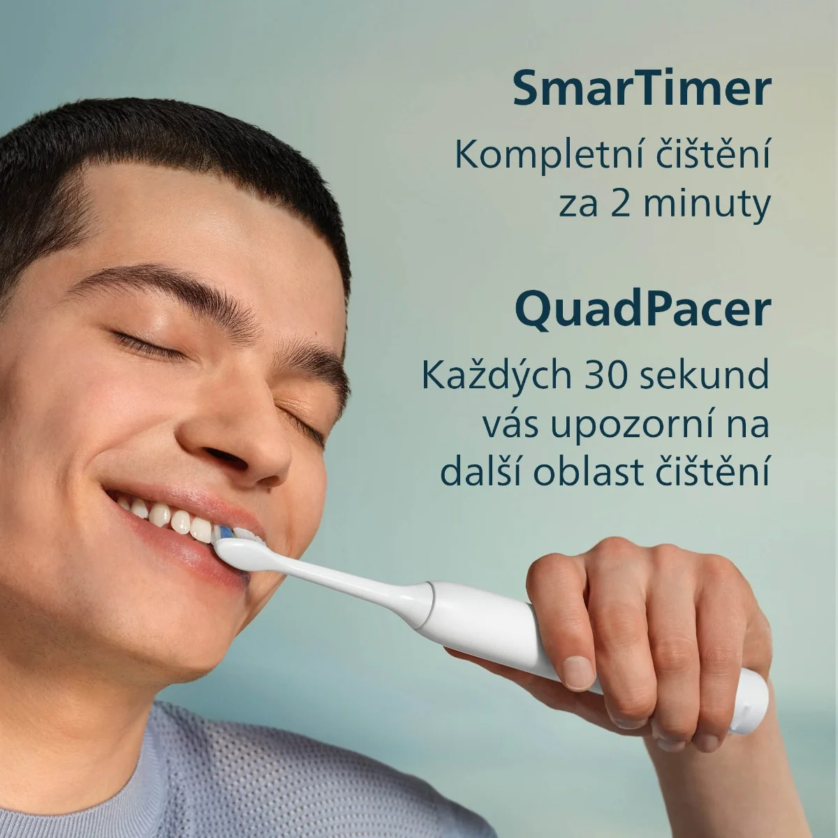 Philips Sonicare 3100 HX4031/21 sonický zubní kartáček bílý