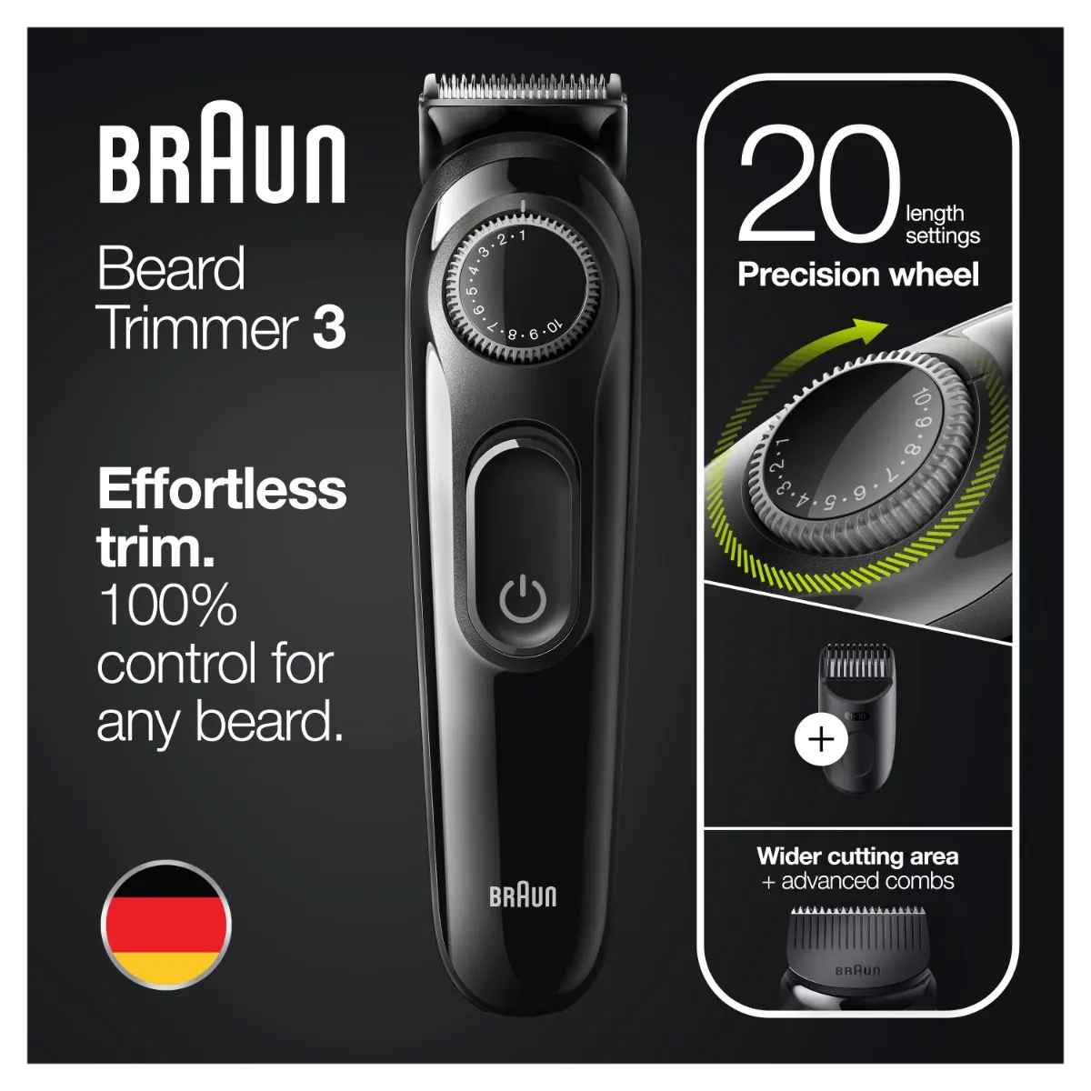 Braun BT3322 zastřihovač vousů a vlasů