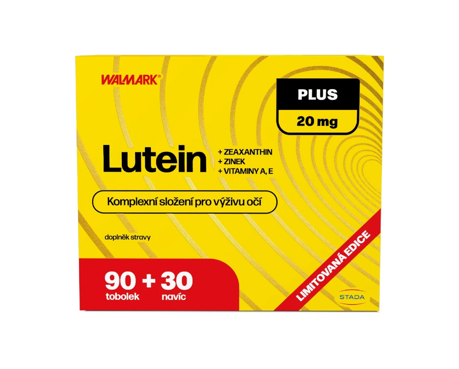 Walmark Lutein Plus 90+30 tobolek navíc