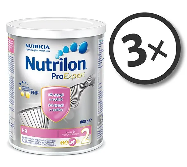 Nutrilon HA ProExpert 2 výhodné balení 3x800 g