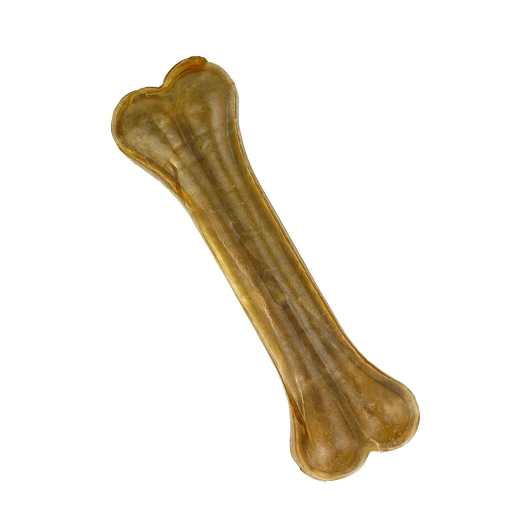 Akinu Kost z buvolí kůže přírodní pamlsek pro psy žvýkací 22 cm 4 ks