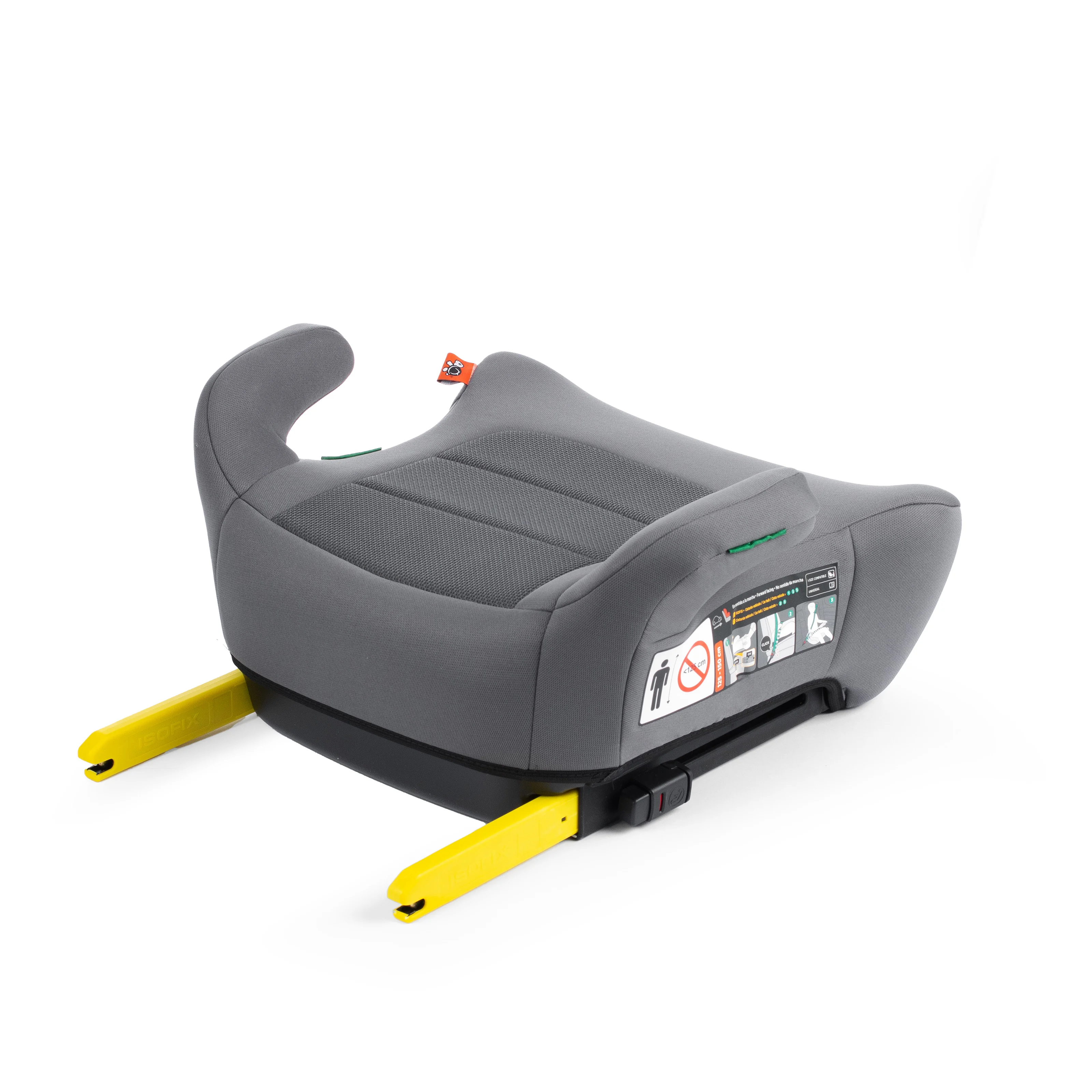 Babyauto GEKKO iFIX 125-150, podsedák velký, phantom grey