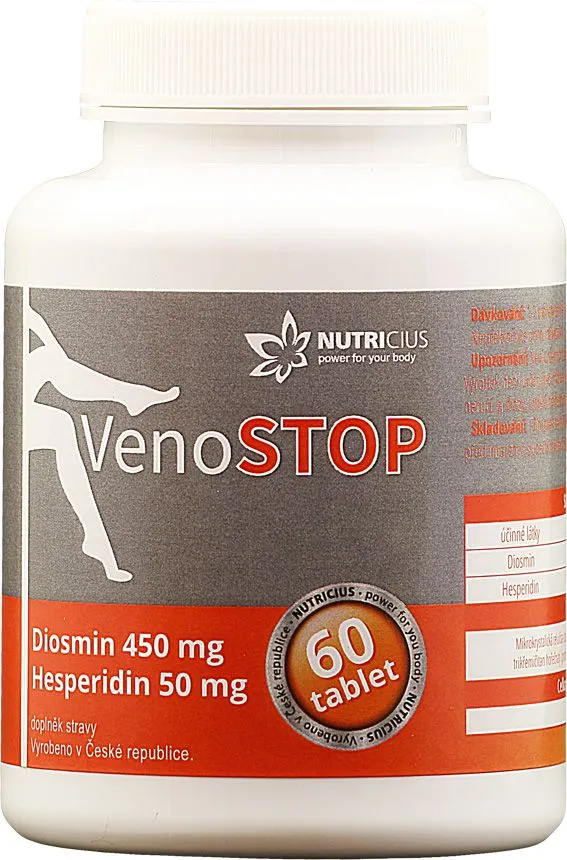Nutricius VenoSTOP Diosmin 450 mg Hesperidin 50 mg