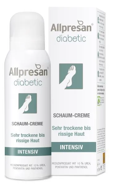 Allpresan Diabetic Intensive 10% UREA pěnový krém 125 ml