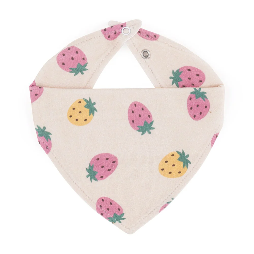 Petite&Mars Bryndák Luke Beige Strawberies&Dusty Rose 2 ks