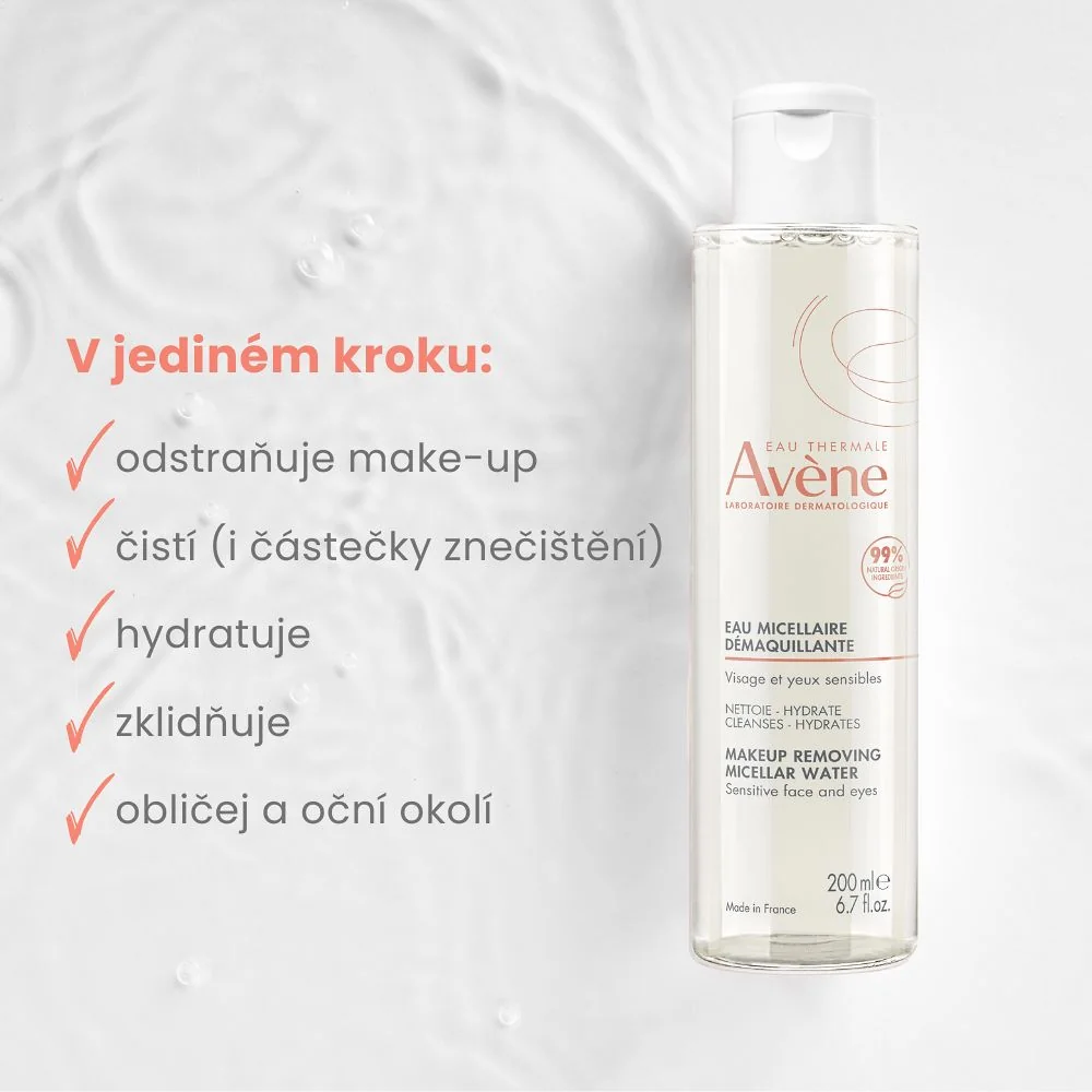 Avène Odličovací micelární voda 400 ml