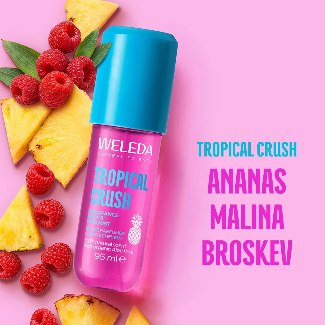 Weleda Tropical Crush Body&Hair Mist tělová mlha 95 ml