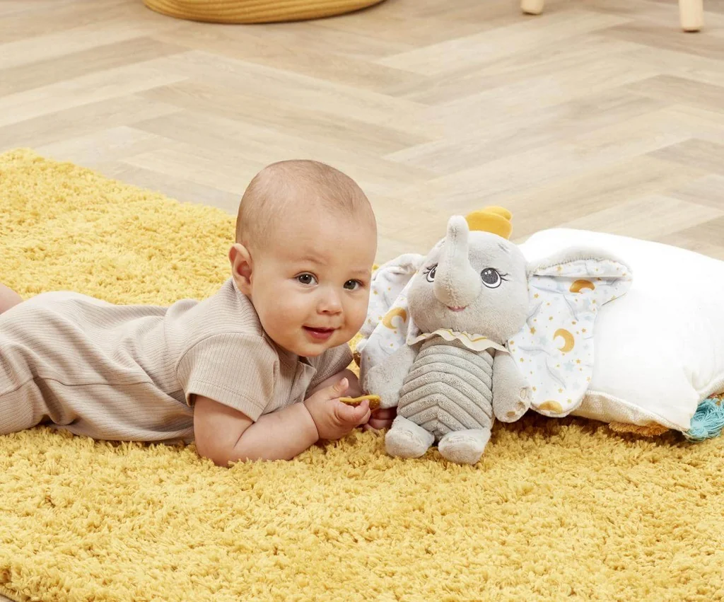 Rainbow Designs Limited Můj první sloník Dumbo, šedý