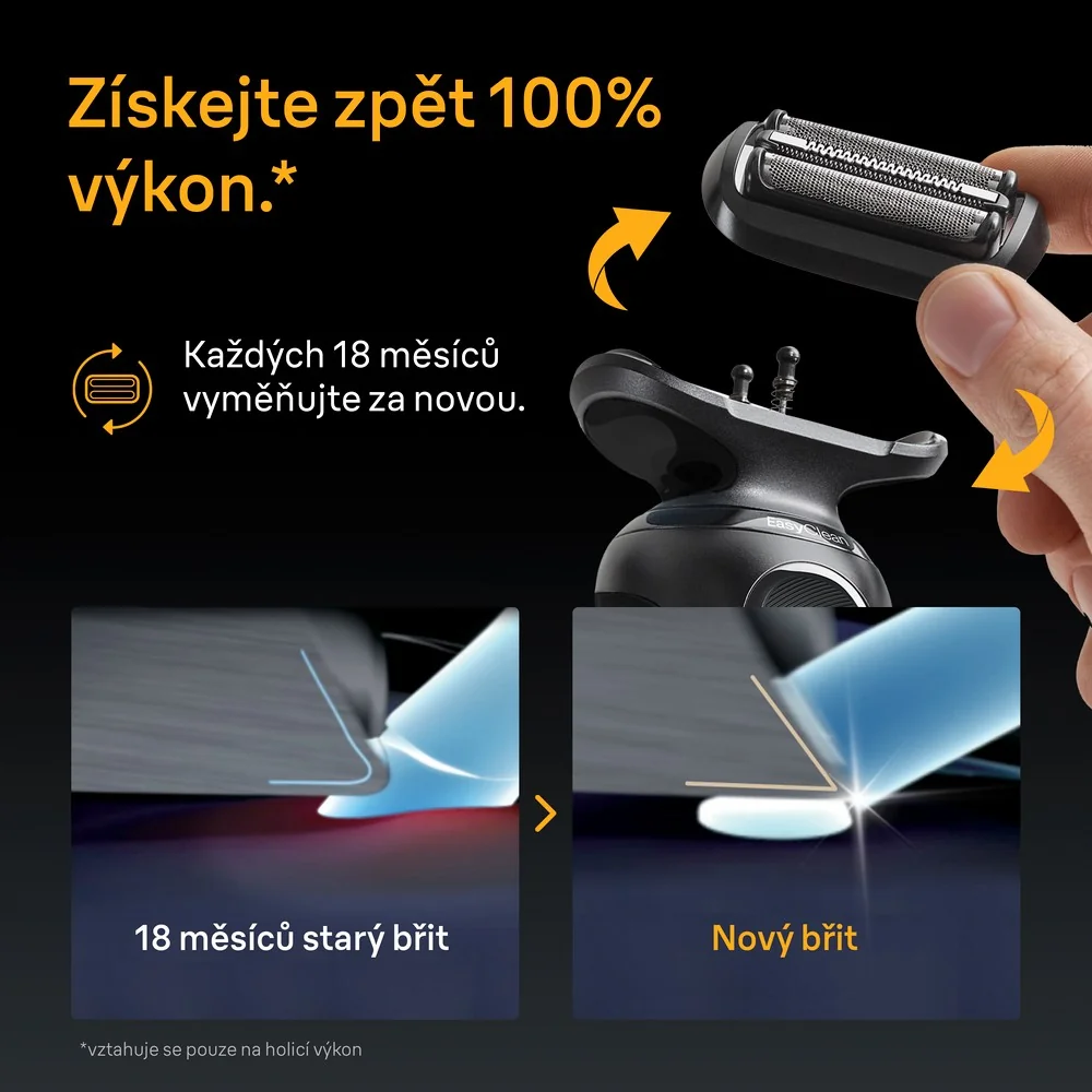 Braun Series 5 54B náhradní hlavice pro elektrický holicí strojek
