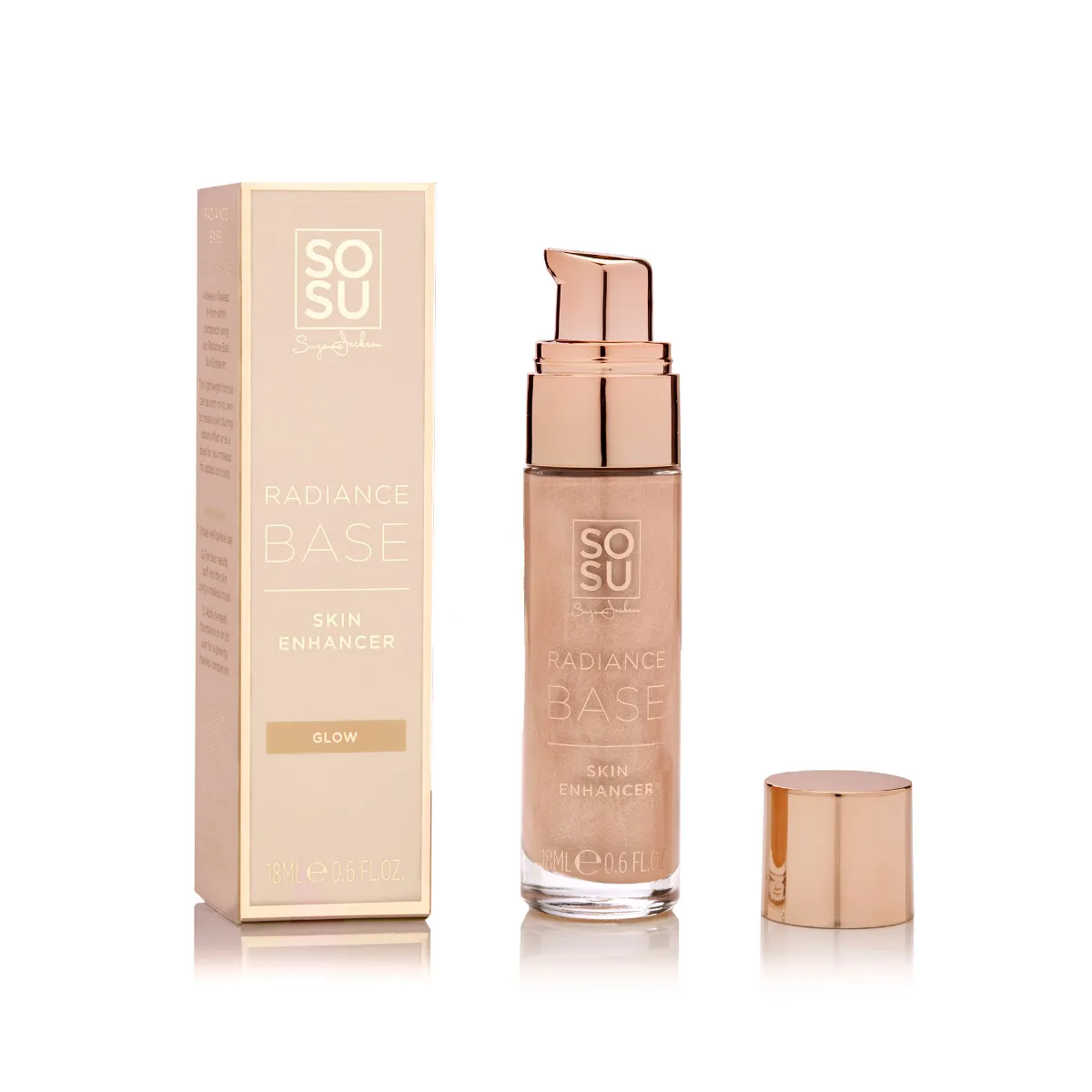 SOSU Cosmetics Radiance Base Rozjasňující podkladová báze pod make-up Glow 18 ml