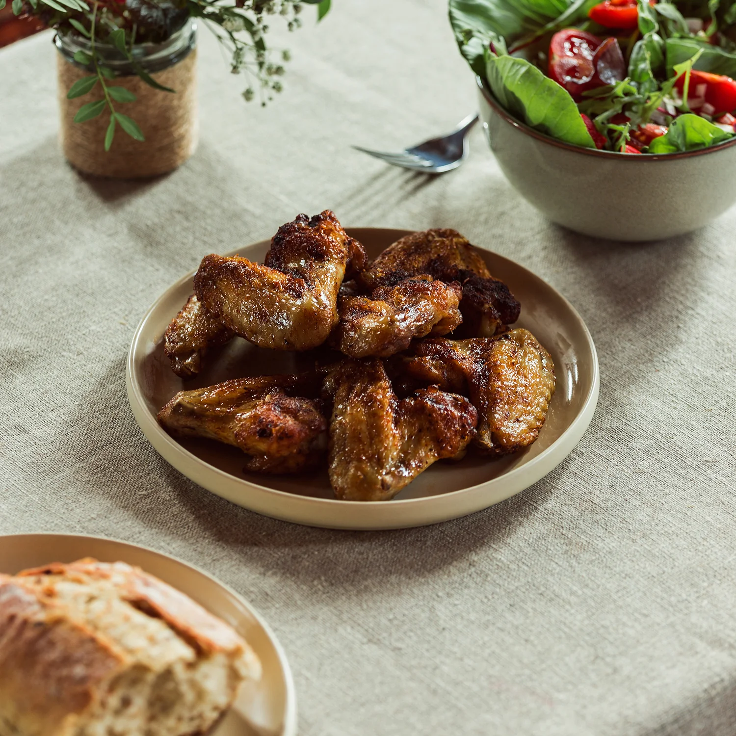 EXPRES MENU Kuřecí křídla na medu a chilli 300 g (3 porce)
